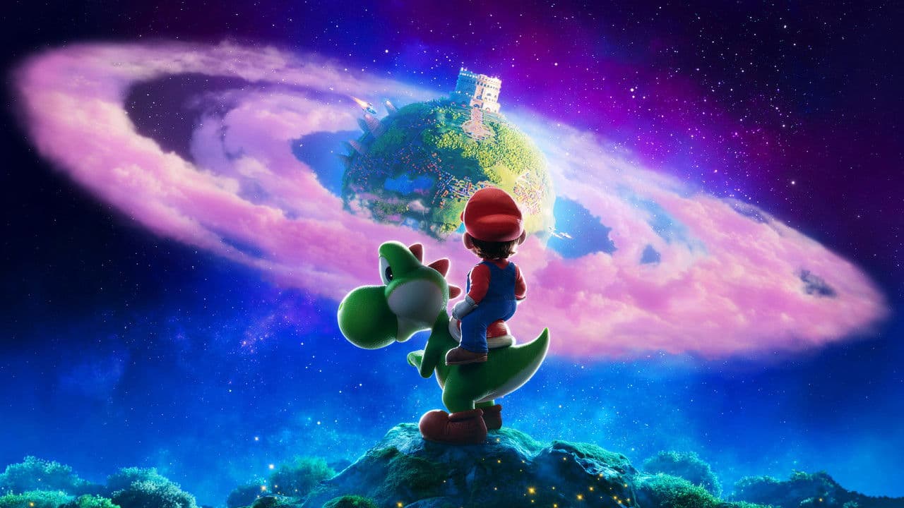 An image from The Super Mario Galaxy Movie