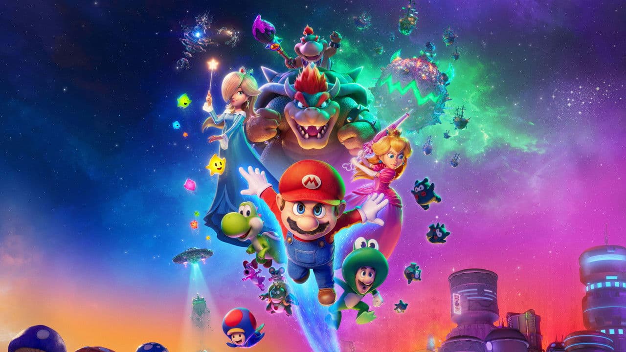 An image from The Super Mario Galaxy Movie