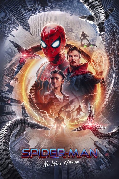 The poster of Spider-Man: No Way Home