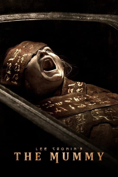 The poster of Lee Cronin's The Mummy
