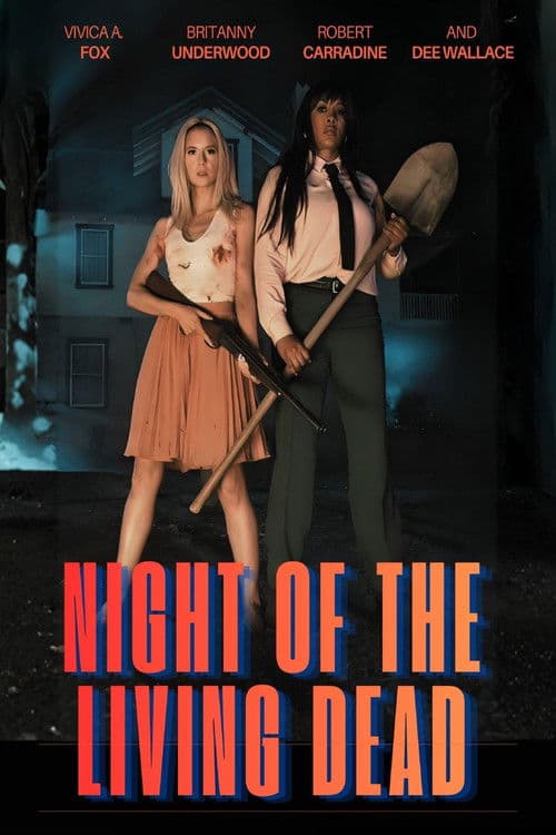 The poster of Night of the Living Dead