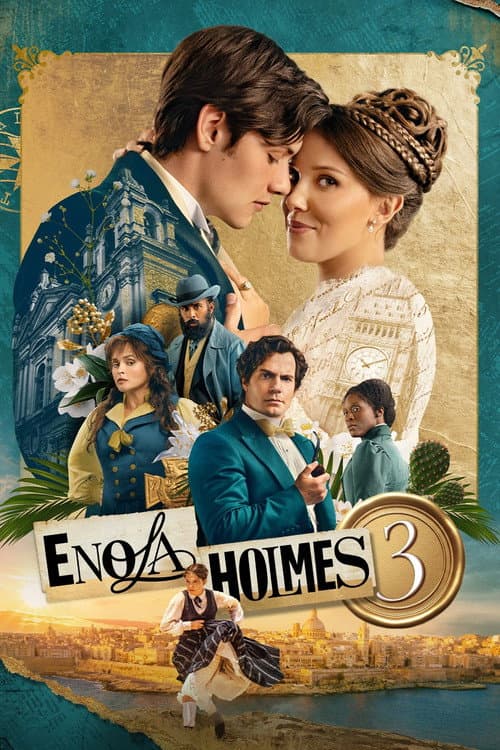 The poster of Enola Holmes 3