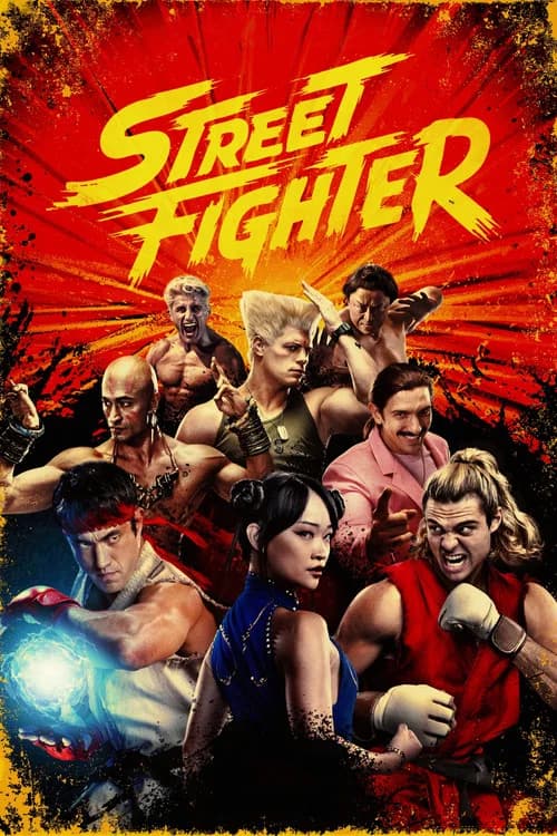 The poster of Street Fighter