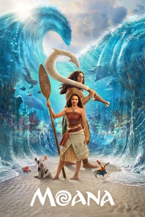 The poster of Moana