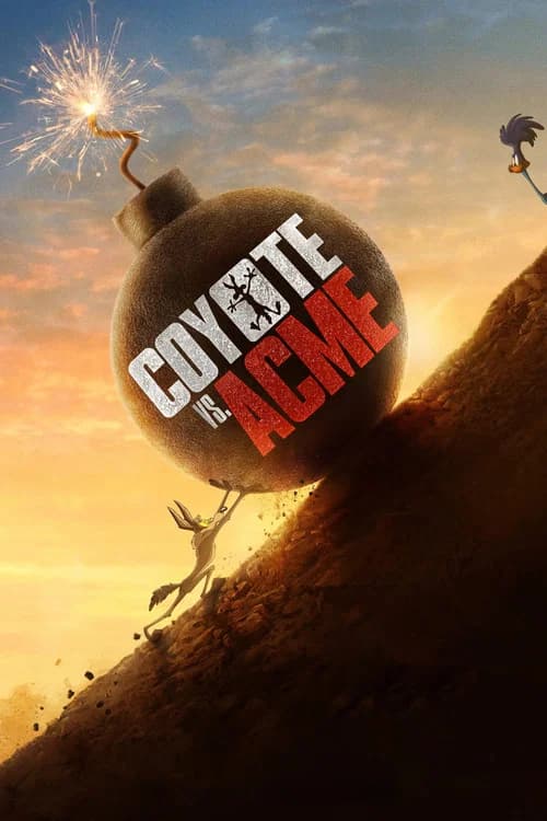 The poster of Coyote vs. Acme