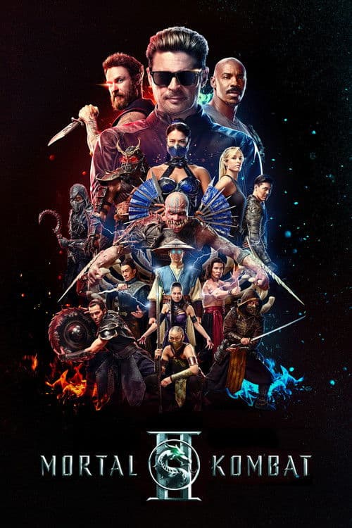The poster of Mortal Kombat II