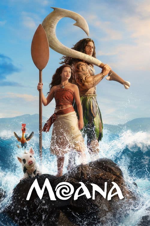 The poster of Moana